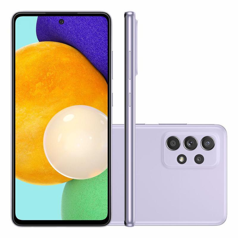 Smartphone Samsung Galaxy A52 5G 128GB 6.5 Octa Core Violeta